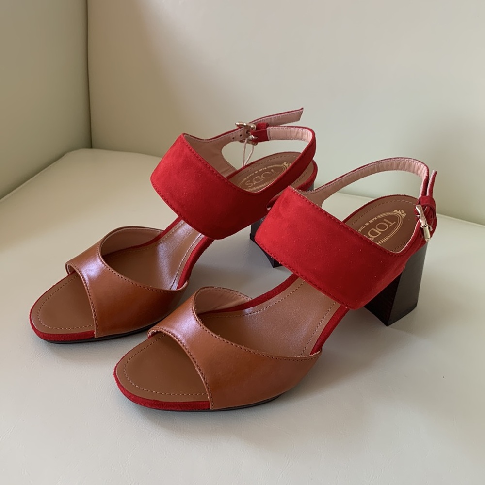 ❤️🔥 NEW IN BOX Tod's Sandals - Picture 1 of 10